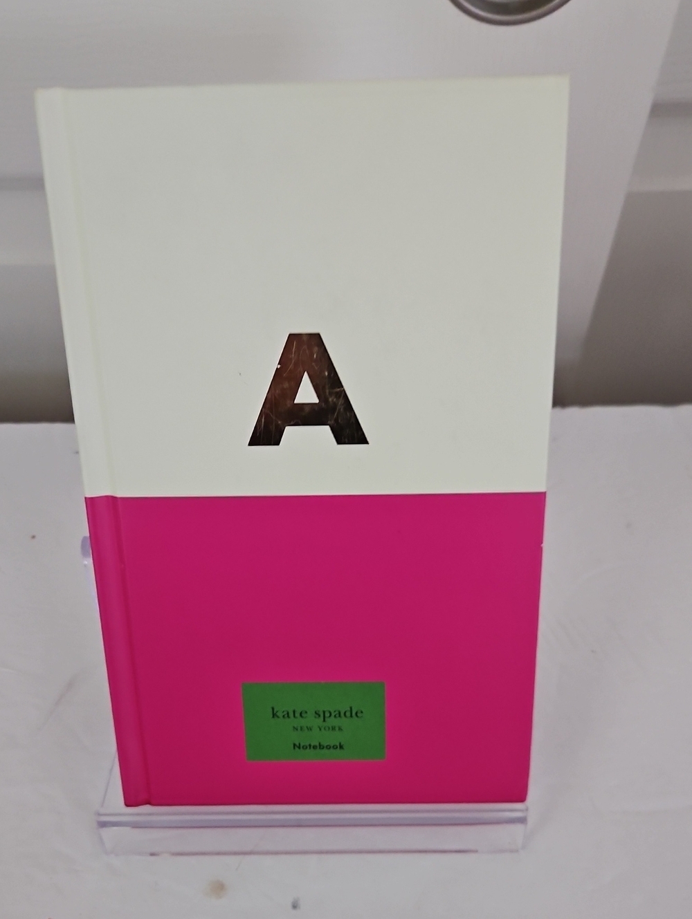 Kate Spade NY NWT "A" Initial Notebook